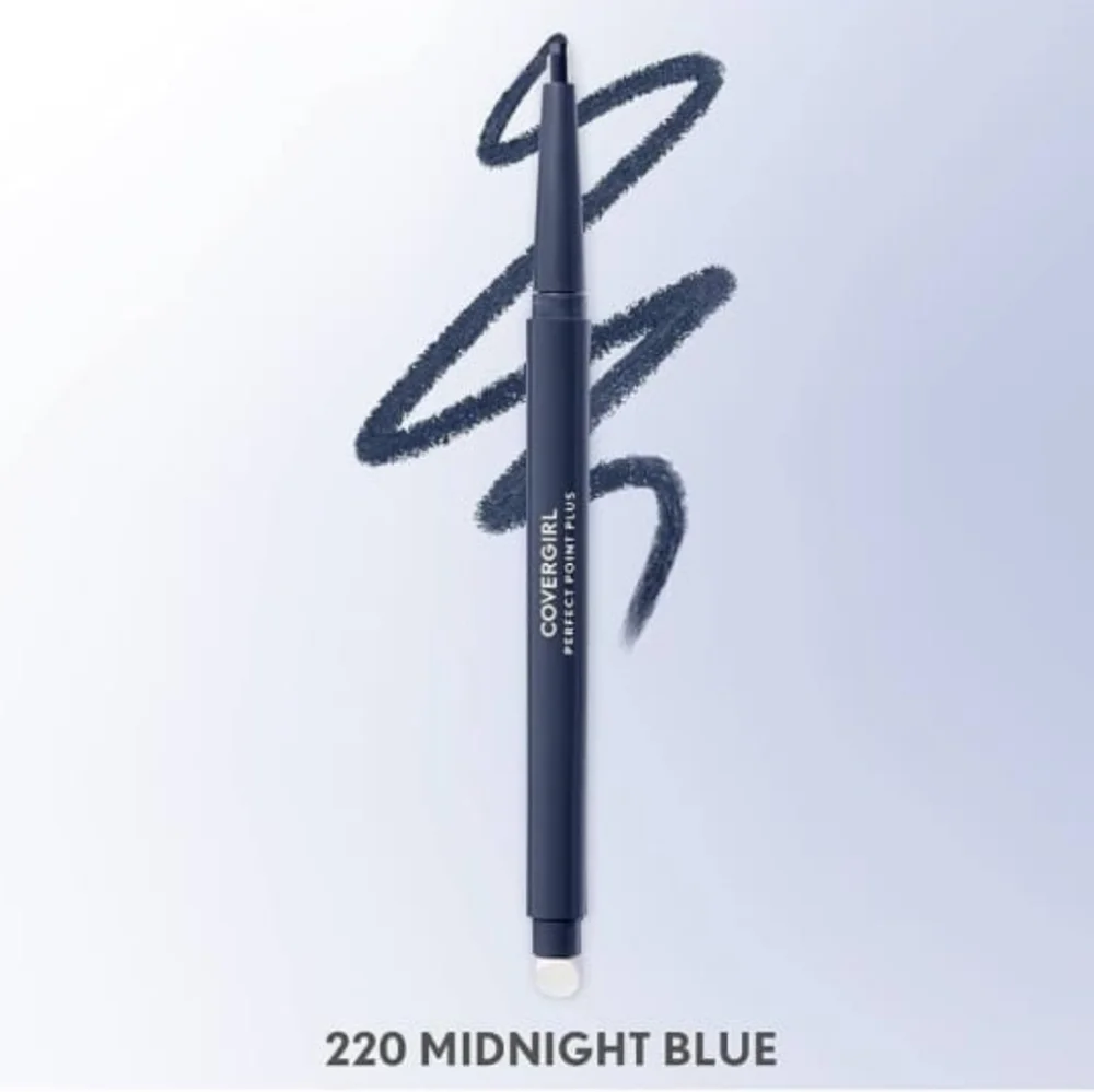 ⭐4/$15 CoverGirl Perfect Point Plus Eyeliner Midnight Blue